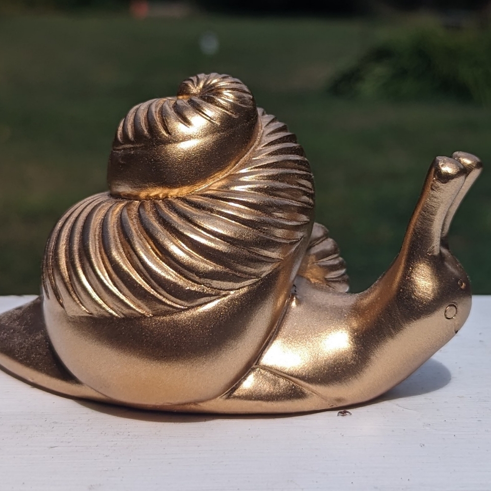 Target SNAIL Spring 2022 Gold Resin Bug Insect NEW